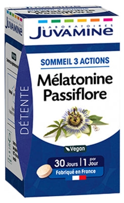 Juvamine Melatonin Passionflower 30 Tablets