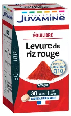 Juvamine Red Rice Yeast Coenzyme Q10 30 Tablets