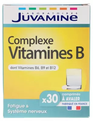 Juvamine Vitamin B Complex 30 Capsules