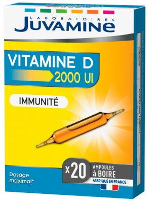 Juvamine Vitamin D 20 Phials