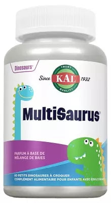 Kal Multisaurus Dinausaurs 60 Tablets