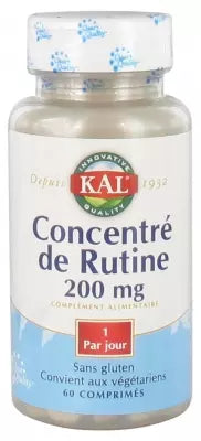 Kal Rutine Concentrate 200Mg 60 Tablets