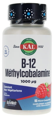 Kal Vitamin B12 Methylcobalamin 90 Micro-Tablets