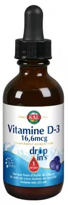 Kal Vitamin D-3 16.6Mcg 53Ml