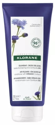 Klorane Anti-Yellowing - Gray Blonde Hair Conditioner With Organic Centaury 200Ml