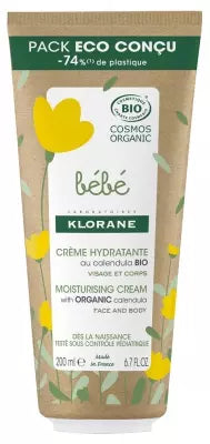 Klorane Baby Moisturising Cream Organic 200 Ml