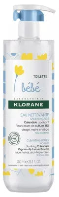 Klorane Baby No-Rinse Cleansing Water 750Ml