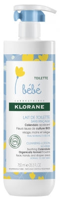 Klorane Baby No-Rinse Cleansing Lotion 750Ml