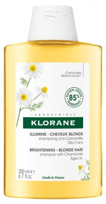 Klorane Brigthening - Blonde Hair Shampoo With Chamomile 200Ml