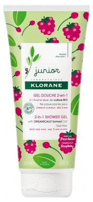 Klorane Junior 2In1 Shower Gel Body And Hair 200 Ml