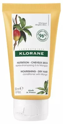 Klorane Nourishing - Dry Hair Conditioner With Mango 50Ml