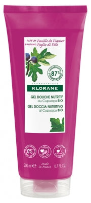 Klorane Nourishing Shower Gel With Organic Cupuaçu Butter Fig Leaf 200Ml