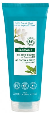 Klorane Nourishing Shower Gel With Organic Cupuaçu Butter Tiare Water 200Ml