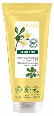 Klorane Nourishing Shower Cream With Organic Cupuaçu Frangipani Flower 200Ml