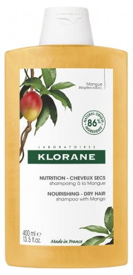 Klorane Nutrition - Dry Hair Mango Shampoo 400Ml