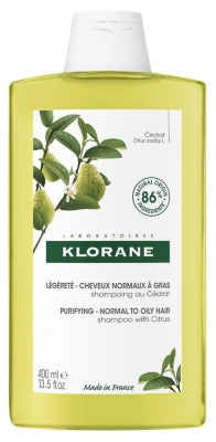 Klorane Purifying - Normal To Oily Hair With Citrus 400Ml