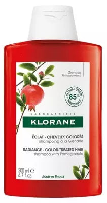 Klorane Radiance-Colored Hair Shampoo With Pomegranate 200Ml