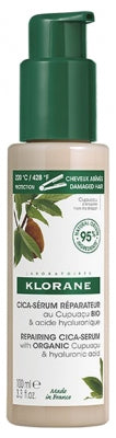 Klorane Repairing Cica-Serum With Organic Cupuaçu & Hyaluronic Acid 100Ml