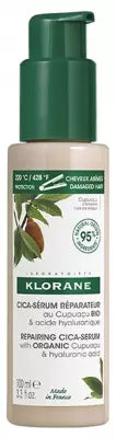 Klorane Repairing Cica-Serum With Organic Cupuaçu & Hyaluronic Acid 100Ml