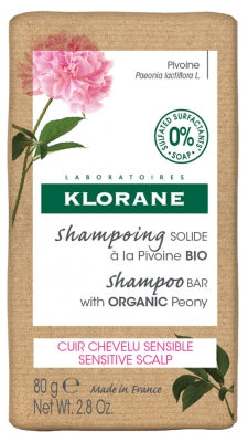 Klorane Shampoo Bar With Organic Peony 80G