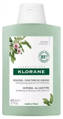 Klorane Softness - All Hair Types Shielding Shampoo With Almond 400Ml