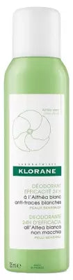 Klorane Spray Deodorant 24Hr Effectiveness With White Althea 125Ml