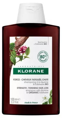 Klorane Strength - Thinning Hair Loss Shampoo With Quinine And Organic Edelweiss 100Ml