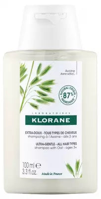 Klorane Ultra-Gentle - All Hair Types Shampoo With Oat 100Ml