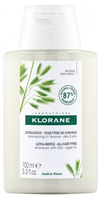 Klorane Ultra-Gentle - All Hair Types Shampoo With Oat 100Ml