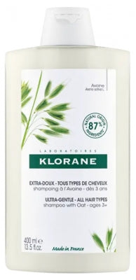 Klorane Ultra-Gentle - All Hair Types Shampoo With Oat Milk 400Ml