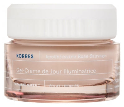 Korres Apothecary Wild Rose Illuminating Gel-Cream 40 Ml