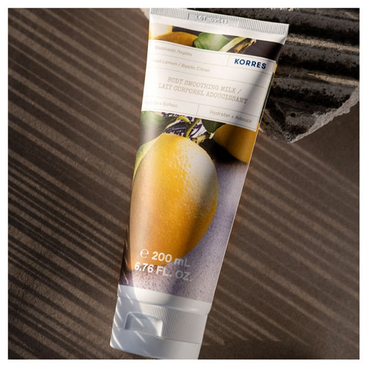 Korres Body Milk Basil Lemon 200Ml
