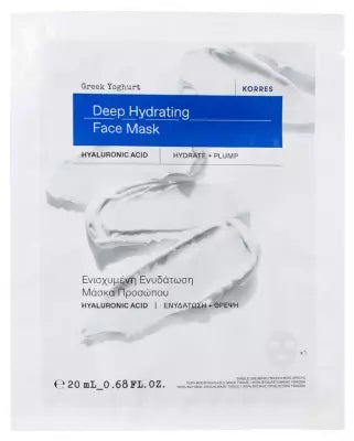 Korres Greek Yoghurt Deep Moisture Facial Tissue Mask 1 Tissue Mask
