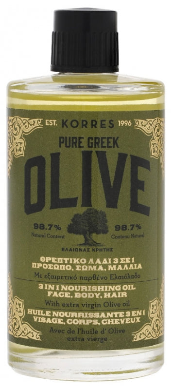 Korres Olive 3 In 1 Nourishing Oil 100Ml