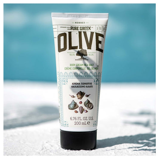 Korres Olive Body Cream Sea Salt 200Ml