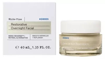 Korres Pin Blanc White Pine Restorative Overnight Facial 40Ml