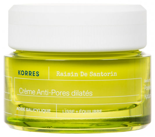 Korres Santorini Grape Poreless Skin Cream 40Ml