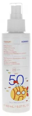 Korres Yoghurt Kids Comfort Sunscreen Spray Body & Face Spf50 150 Ml