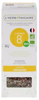 L'Herbôthicaire L'Herbô 8 Urinary Comfort Herbal Complex For Organic Herbal Tea 50 G