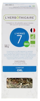 L'Herbôthicaire L'Herbô 7 Ent Comfort Herbal Complex For Organic Herbal Tea 50G