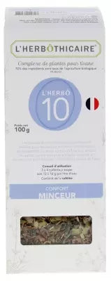 L'Herbôthicaire L'Herbô 10 Slimming Comfort Herbal Complex For Organic Herbal Tea 100G