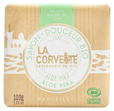 La Corvette Gentle Soap Organic Aloe Vera 100G