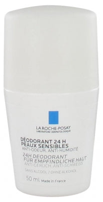 La Roche-Posay Physiological Deodorant 24H Roll-On 50Ml