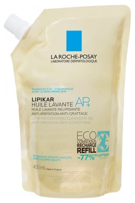 La Roche-Posay Lipikar Ap+ Eco-Refill Cleansing Oil 400Ml