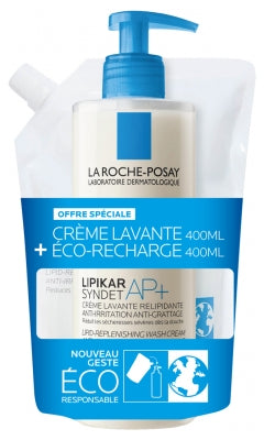 La Roche-Posay Lipikar Syndet Ap+ 400Ml Eco-Refill 400Ml