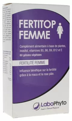 Labophyto Fertitop Female 60 Vegetable Capsules