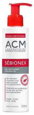 Laboratoire Acm Sébionex Cleansing Gel 200Ml