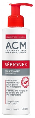 Laboratoire Acm Sébionex Cleansing Gel 200Ml