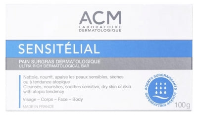 Laboratoire Acm Sensitélial Dermatological Ultra-Rich Bar 100G