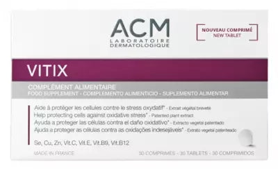 Laboratoire Acm Vitix Food Supplement 30 Tablets